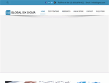 Tablet Screenshot of 6sigma.com